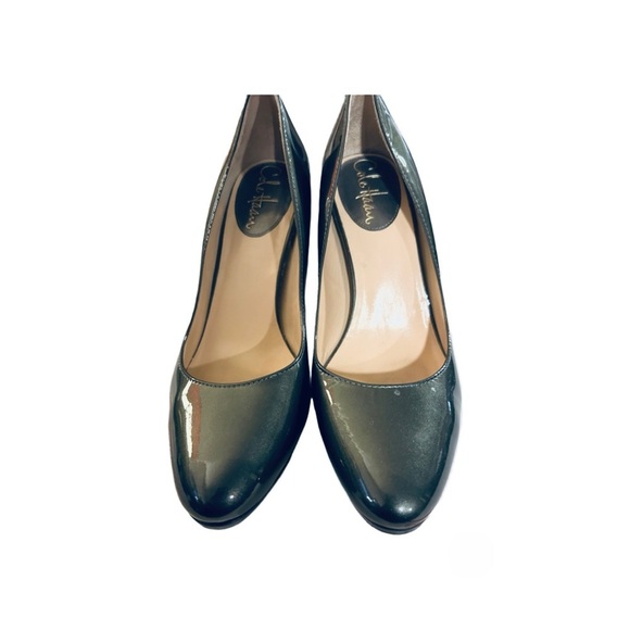 Cole Haan Green Patent Pumps, Size 6.5 - Picture 3 of 5